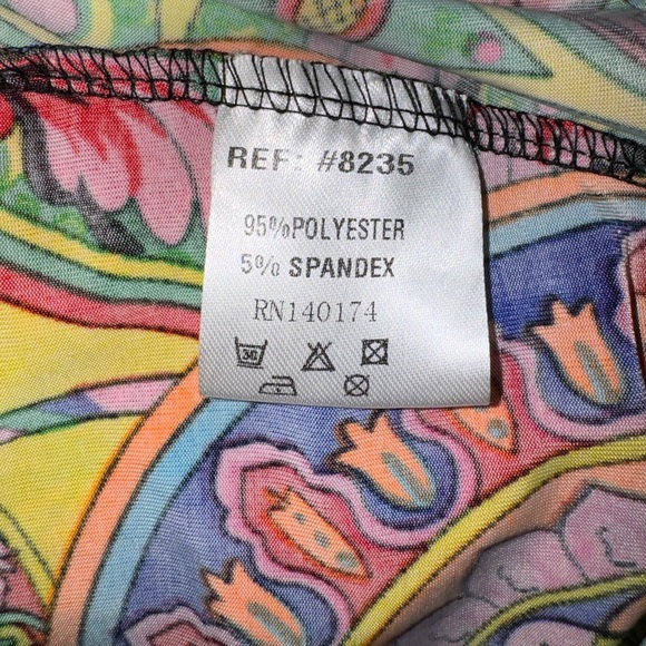 Women’s Reborn Colorful Kaleidoscope Dress, Size XL - Picture 7 of 7